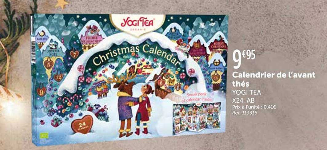 Calendrier de l’avant thés