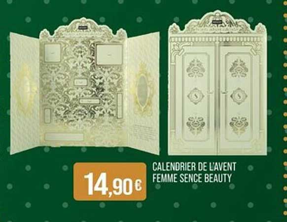 CALENDRIER DE L'AVENT FEMME SENCE BEAUTY