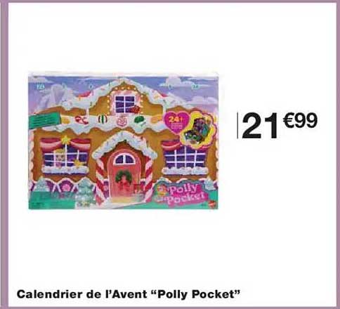 Calendrier de l'Avent "Polly Pocket"