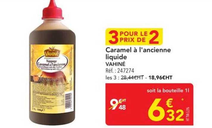 Caramel à l'ancienne liquide