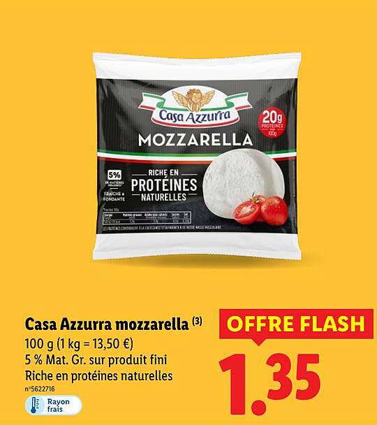 Casa Azzurra mozzarella