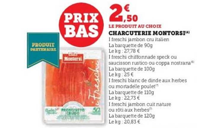 CHARCUTERIE MONTORSI