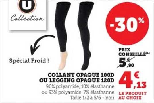 COLLANT OPAQUE 100D OU LEGGING OPAQUE 120D