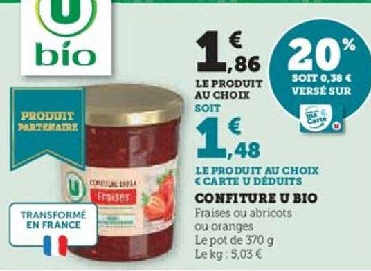 CONFITURE U BIO