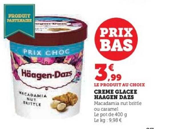CREME GLACEE HAAGEN DAZS