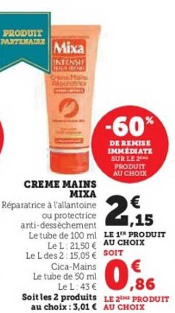 CREME MAINS MIXA