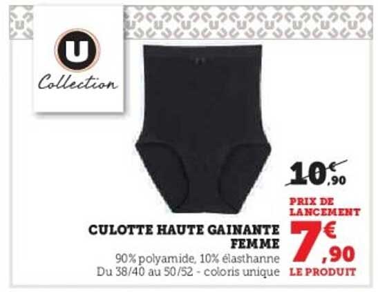 CULOTTE HAUTE GAINANTE FEMME