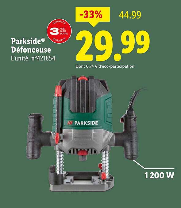 Défonceuse Parkside