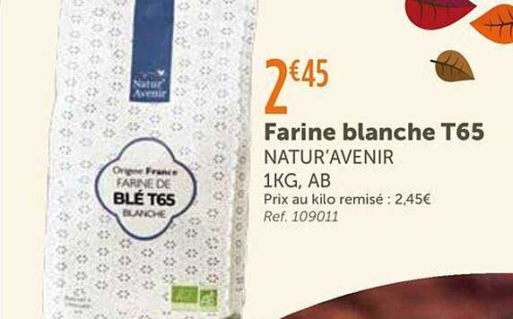 Farine blanche T65