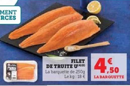 FILET DE TRUITE U