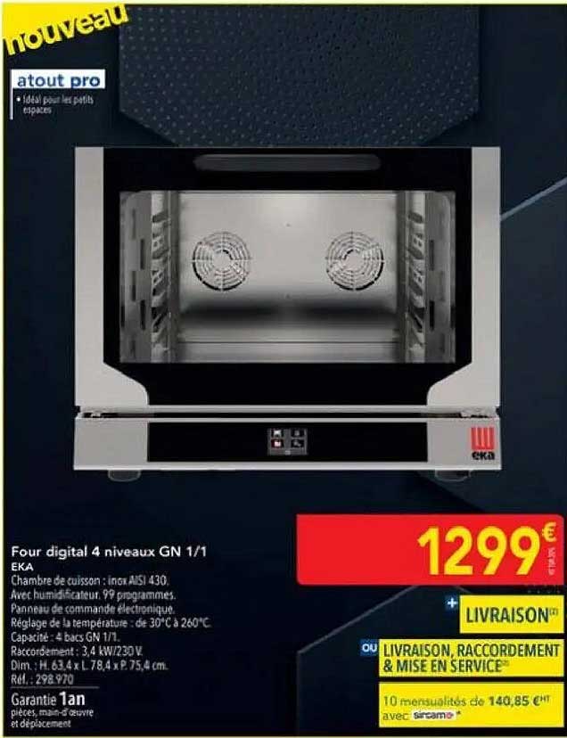 Four digital 4 niveaux GN 1/1