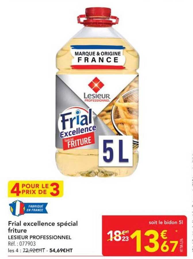Frial excellence spécial friture 5L