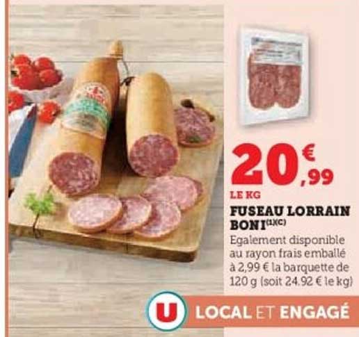 FUSEAU LORRAIN BONI(1KG)