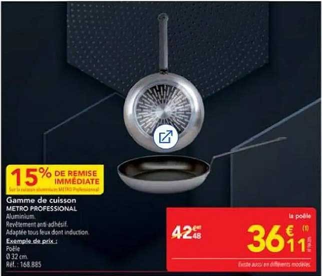 Gammes de cuisson METRO PROFESSIONAL