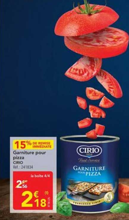 Garniture pour pizza