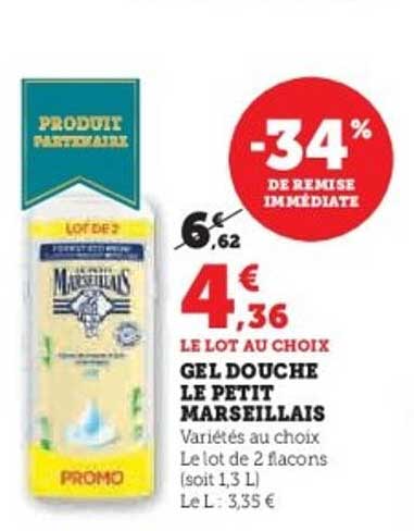 GEL DOUCHE LE PETIT MARSEILLAIS