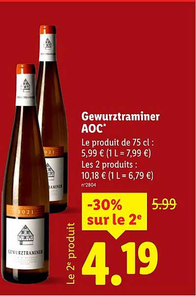 Gewurztraminer AOC*
