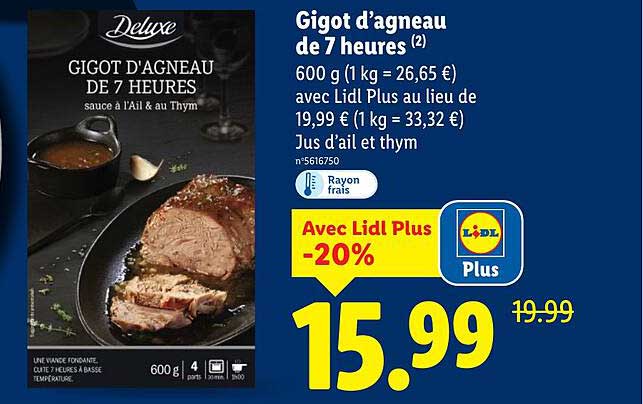 Gigot d’agneau de 7 heures