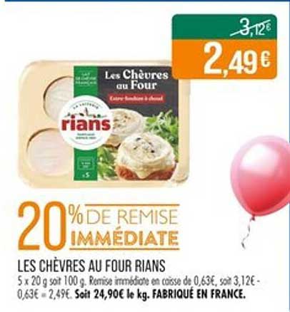 LES CHÈVRES AU FOUR RIANS