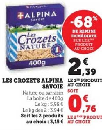 LES CROZETS ALPINA SAVOIE