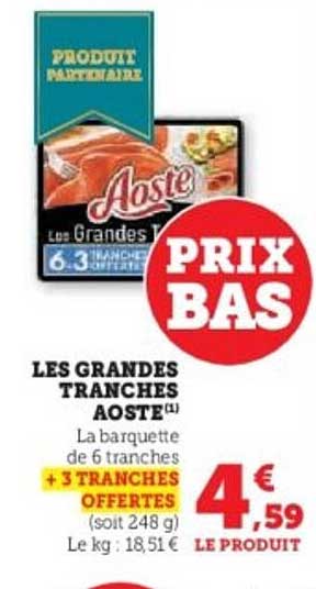LES GRANDES TRANCHES AOSTE