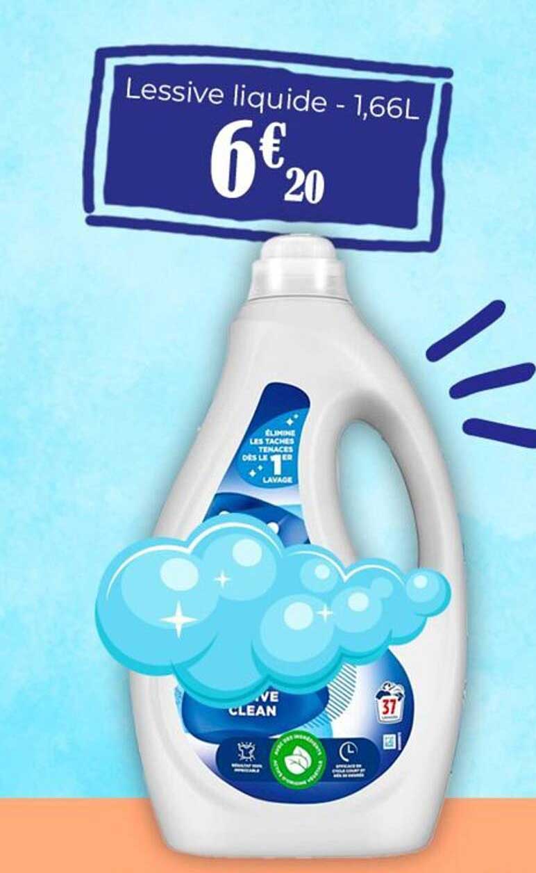 Lessive liquide - 1,66L