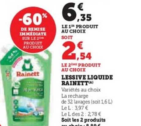 LESSIVE LIQUIDE RAINETT