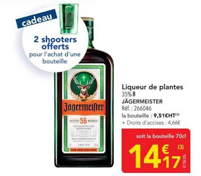 Liqueur de plantes 35% JÄGERMEISTER