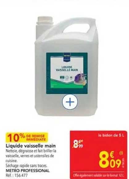 Liquide vaisselle main