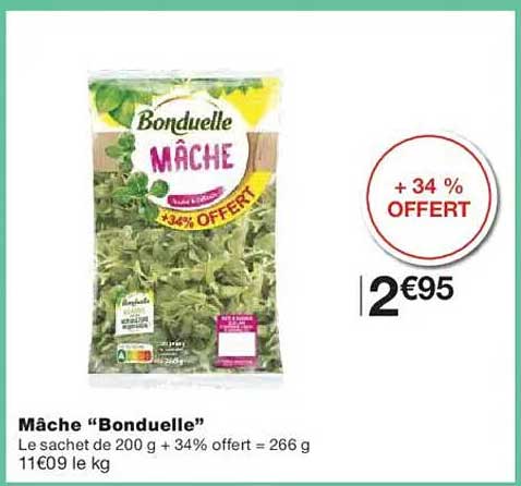 Mâche "Bonduelle"
