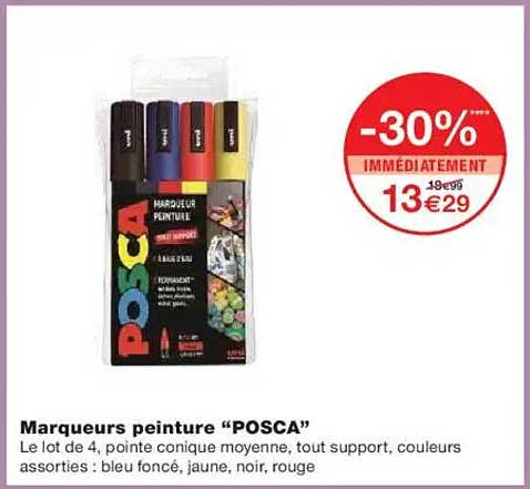 Marqueurs peinture “POSCA”