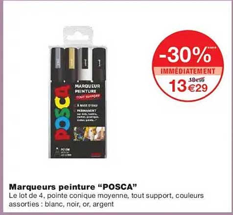 Marqueurs peinture “POSCA”