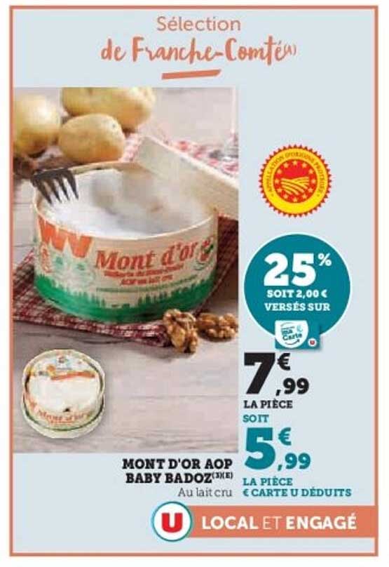 Mont D'Or AOP Baby Badoz 250g