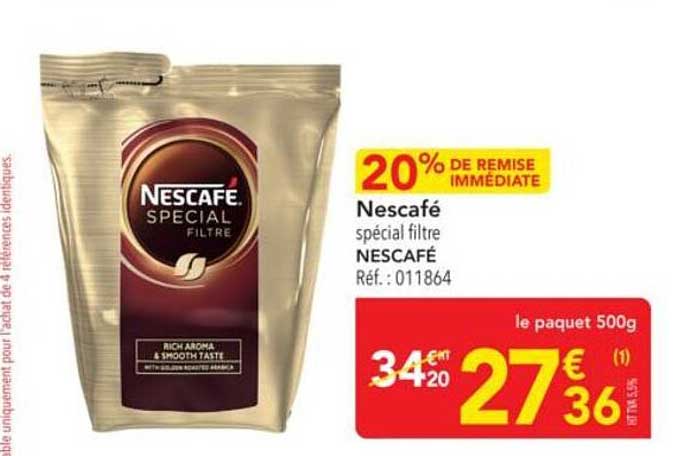 Nescafé spécial filtre