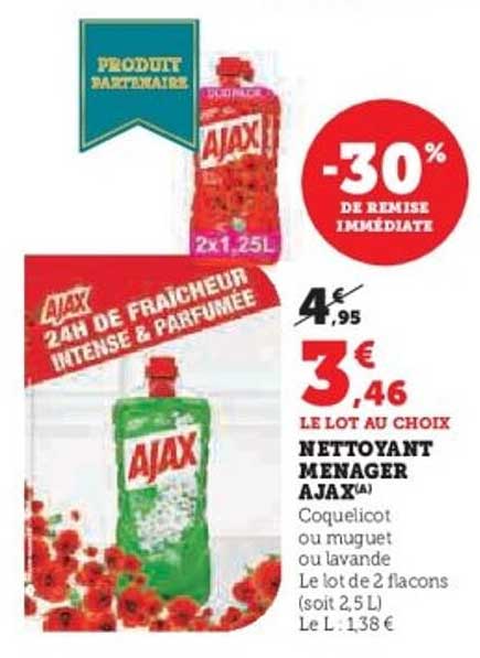 NETTOYANT MENAGER AJAX(A)