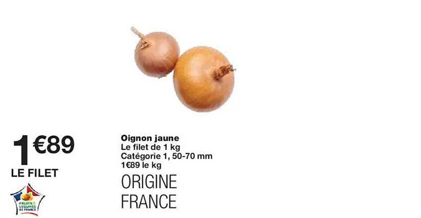 Oignon jaune