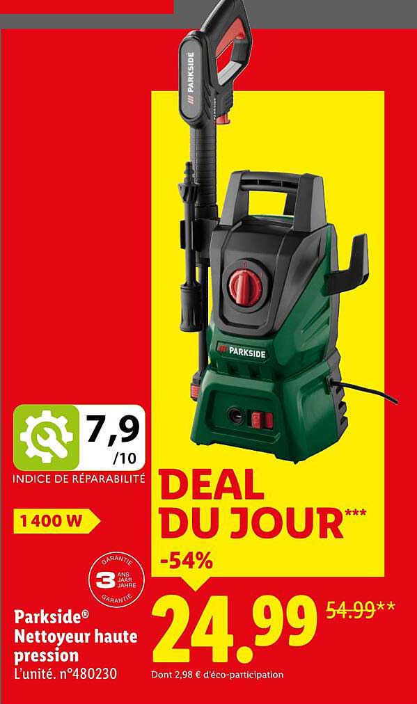 Parkside® Nettoyeur haute pression