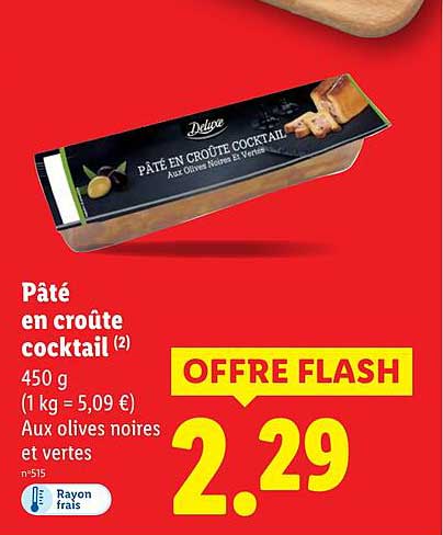 Pâté en croûte cocktail