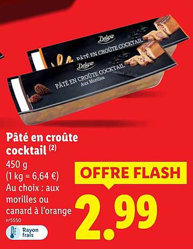 Pâté en croûte cocktail