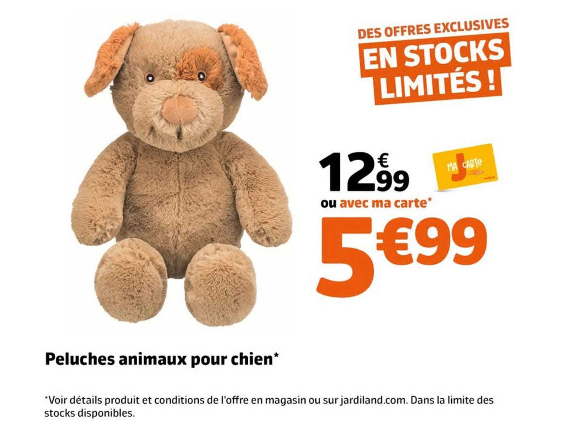 Peluches animaux pour chien*