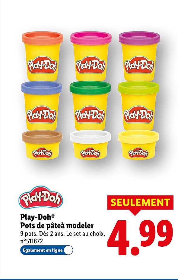 Play-Doh® Pots de pâte à modeler
