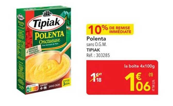 Polenta sans O.G.M. TIPIAK