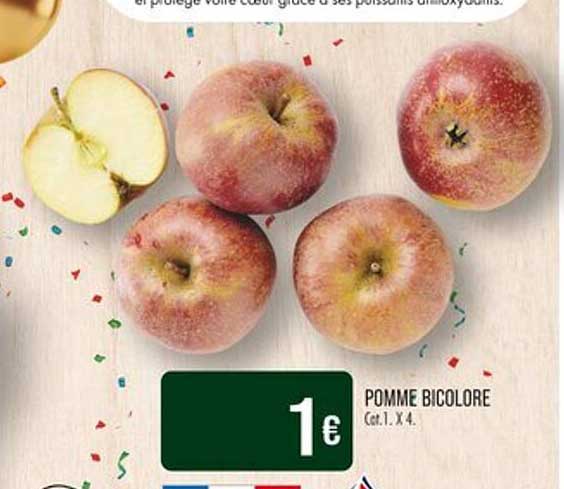 POMME BICOLORÉE