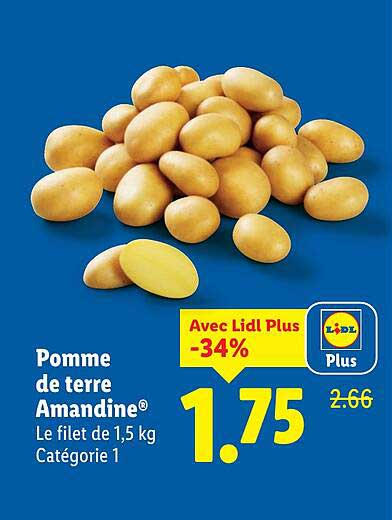 Pomme de terre Amandine®