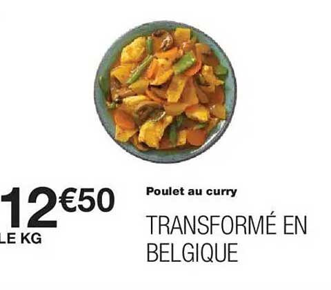 Poulet au curry