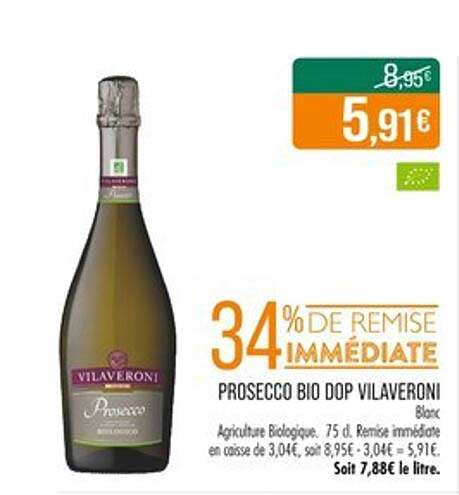 PROSECCO BIO DOP VILAVERONI