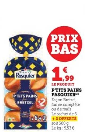 PTITS PAINS PASQUIER