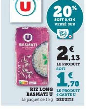 RIZ LONG BASMATI U