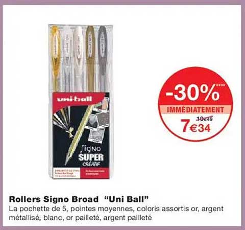 Rollers Signo Broad “Uni Ball”