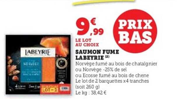 SAUMON FUME LABEYRIE